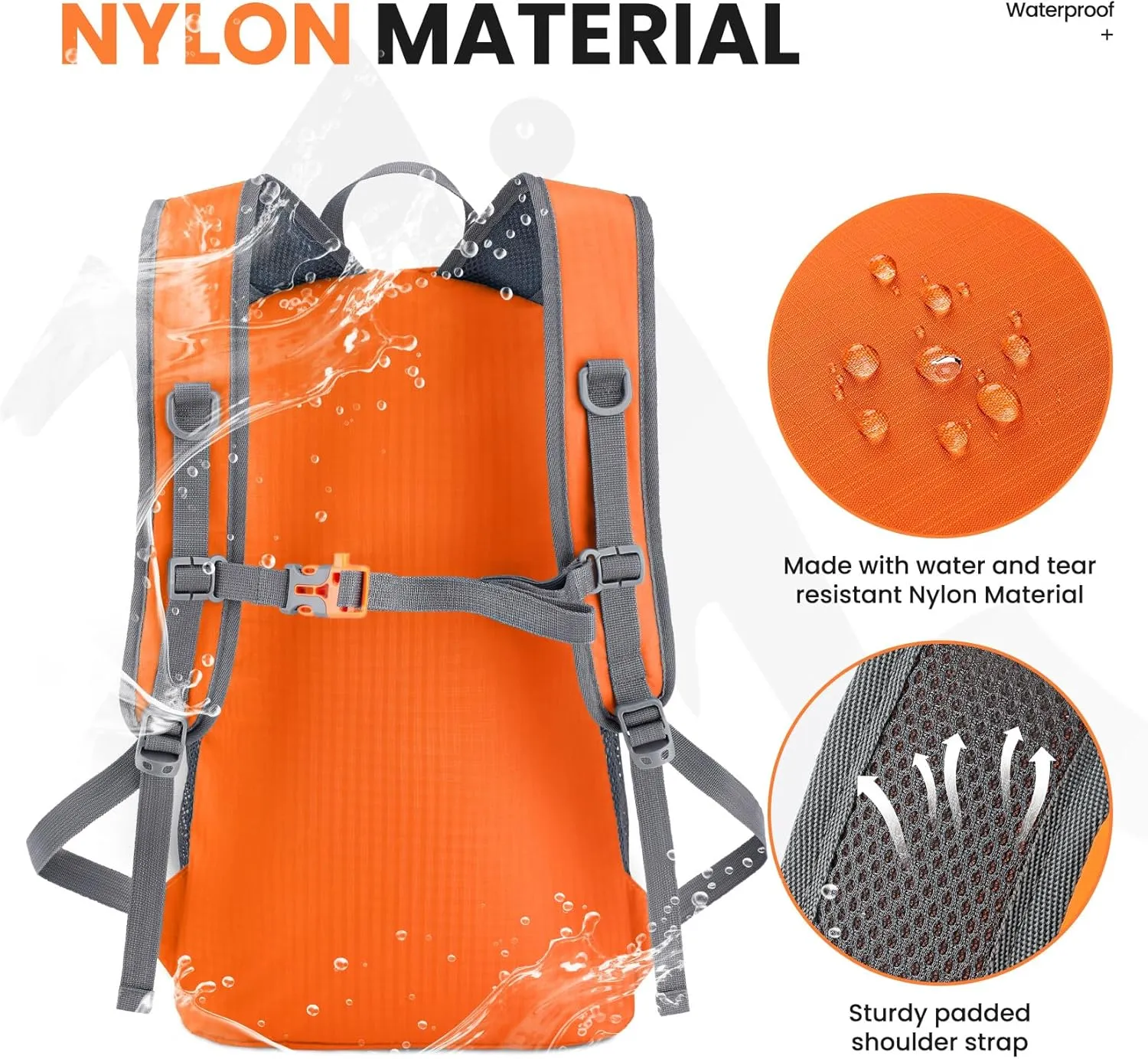 Venture Pal 35L Ultralight Lightweight Packable Foldable Travel Camping Hiking Outdoor Sports Backpack Daypack
