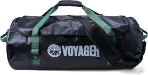 Voyager Water Resistant Duffle Bag - Sports Duffle Bag, Large Duffle Sports Bags, Gym Bags for Men, Packable Duffle Bag for Travel, 40l Duffle Bag Camping and Black Duffle Bag Gym