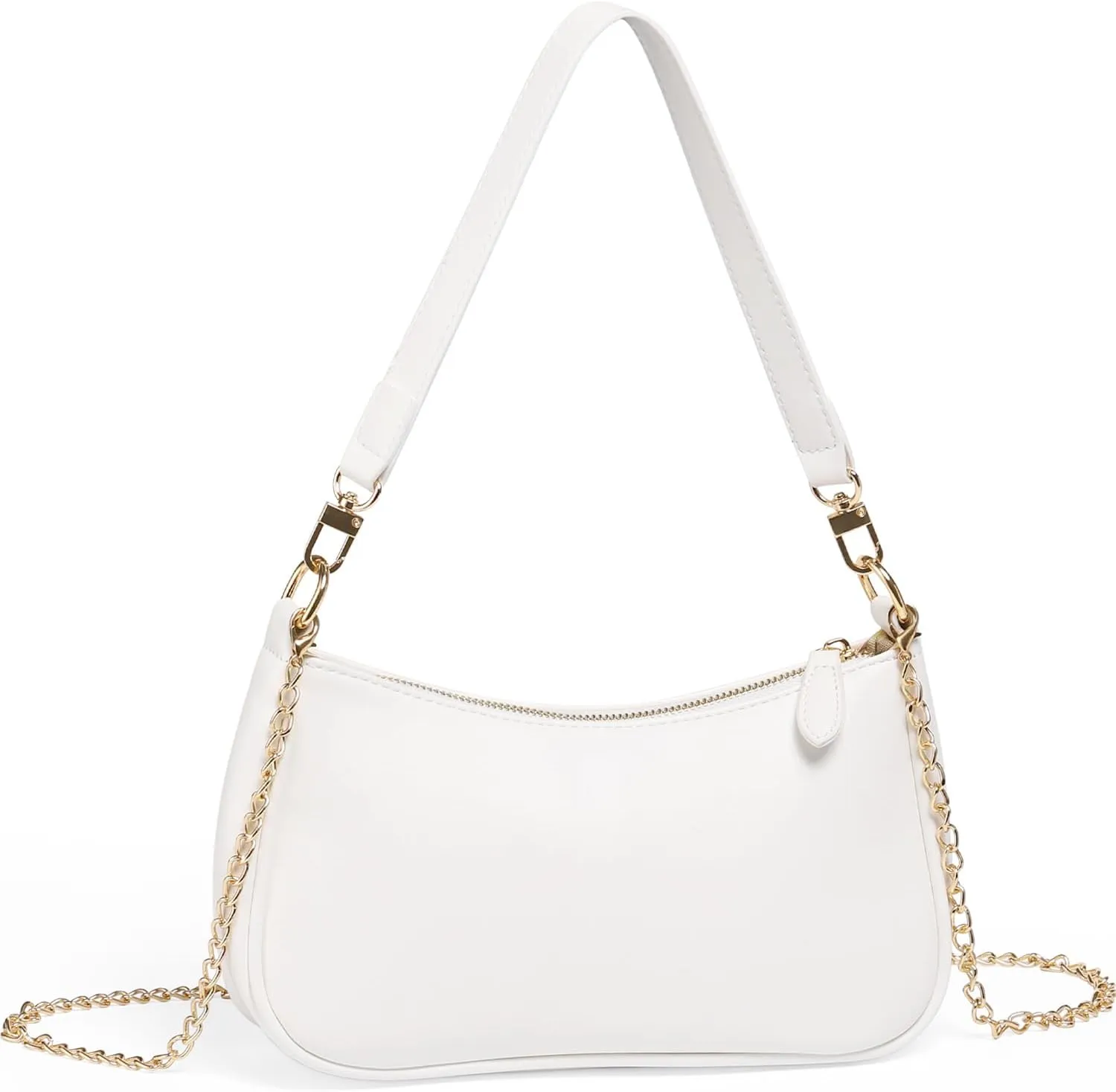 WantGor Clutch Tote Handbags, Shoulder Purse for Women Crossbody Bags Mini Hobo Bag Retro Vegan Leather Trendy Handbag