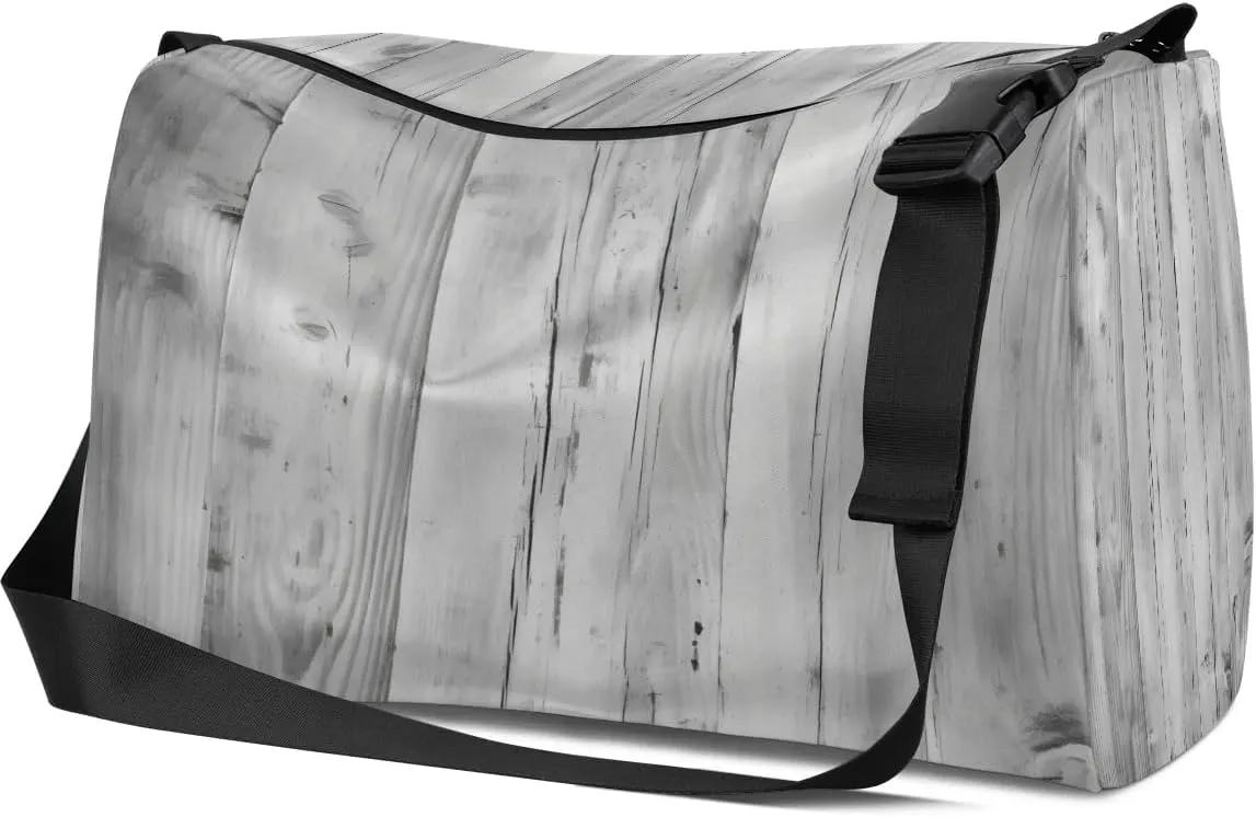 Weekend Bag Abstract Wood Grain Print Lightweight Carry On Duffel Bag Waterproof Gym Bag Pu Leather Duffle Bag for Workout Travel Sport
