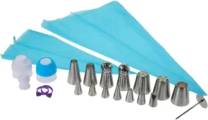 Wolfgang Puck 22-Piece Russian Tip Decorating Set (Renewed)