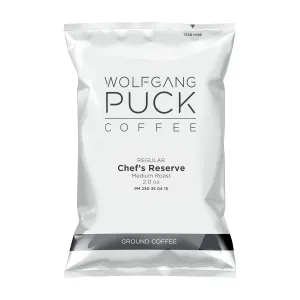 Wolfgang Puck Coffee 2.0 Portion Packs , Chef's Reserve, 36 Ounce, (Pack of 18)