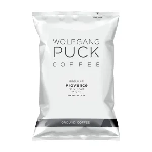 Wolfgang Puck Coffee, Provence French Roast, 2.5 ounce Portion Packs, 18 count (Pack of 1)