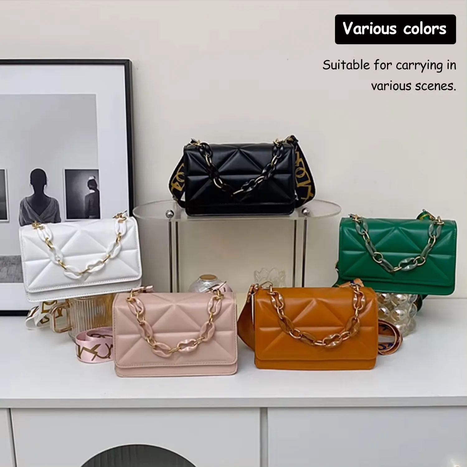 Women's fashion shoulder bags - Easy Carry purses and Crossbody bags For Women