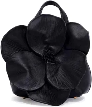 Women's Floral Clutch Purse PU Leather Flower Evening Bags Party Prom Handbag Wedding Crossbody Bucket Purse
