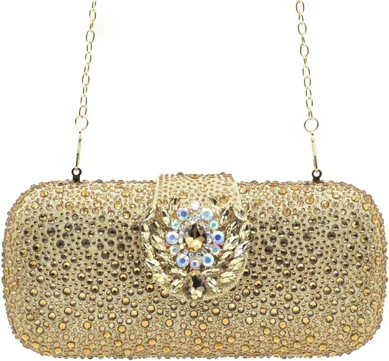 Womens Italian Designer Inspired Evening Shoes and Shoulder Bag Set Rhinestone Decorated High Heels for Formal
