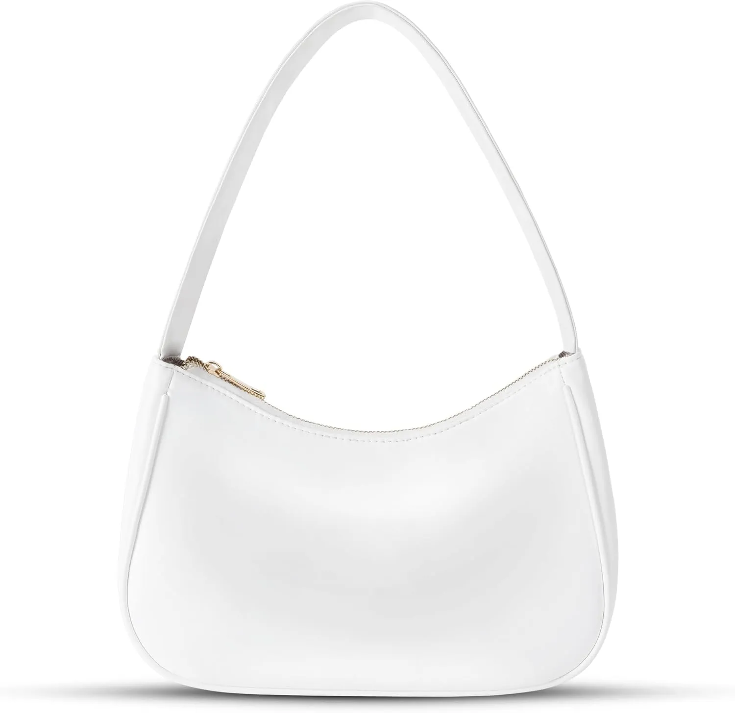 Women's Shoulder Bags, Small Hobo Tote Elegant Clutch Purse with Zipper Closure
