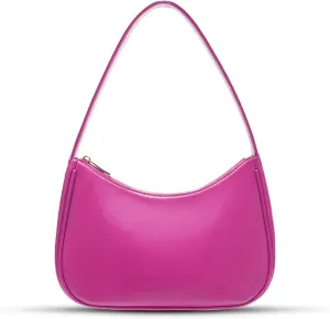 Women's Shoulder Bags, Small Hobo Tote Elegant Clutch Purse with Zipper Closure