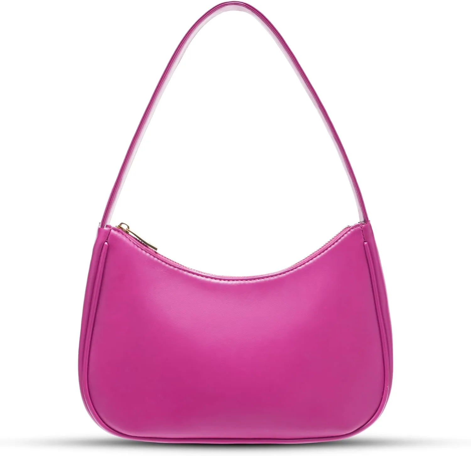 Women's Shoulder Bags, Small Hobo Tote Elegant Clutch Purse with Zipper Closure