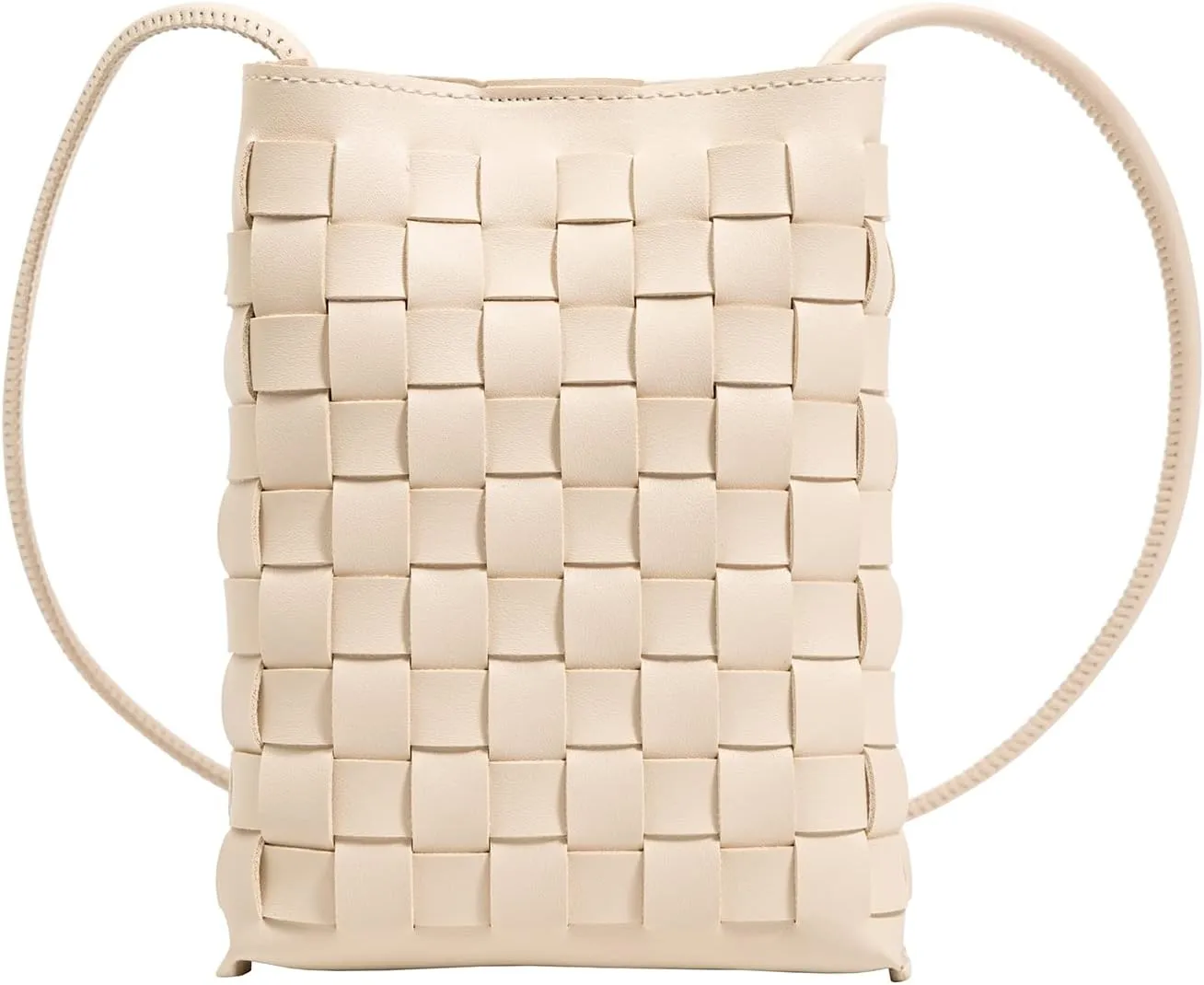 Woven Small Crossbody Bags Cell Phone Purse for Women Teen Girls Small Shoulder Phone Bag