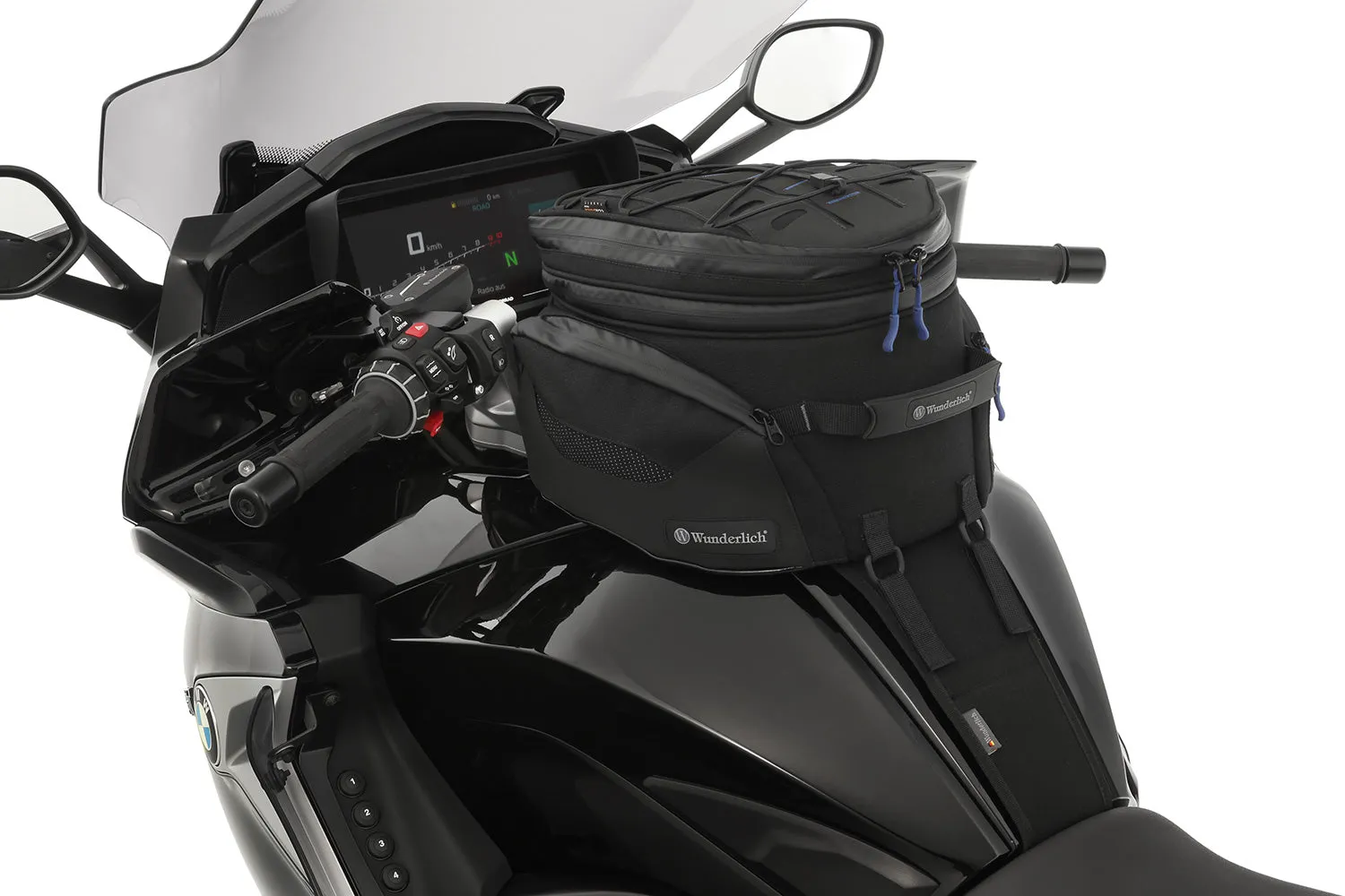 Wunderlich mounting system for »ELEPHANT« tank bag - black