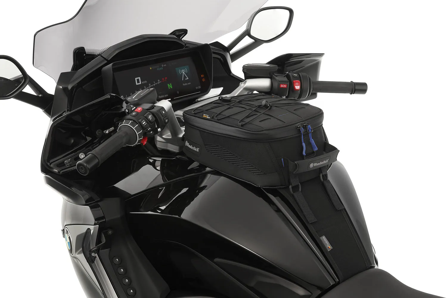 Wunderlich mounting system for »ELEPHANT« tank bag - black