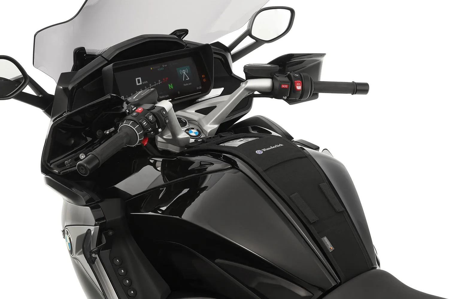 Wunderlich mounting system for »ELEPHANT« tank bag - black