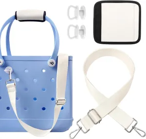 XYFuuee Strap Wrap for Bogg Bag Accessories, Adjustable Crossbody Shoulder Straps Replacement, Beach Bag Handle Cover