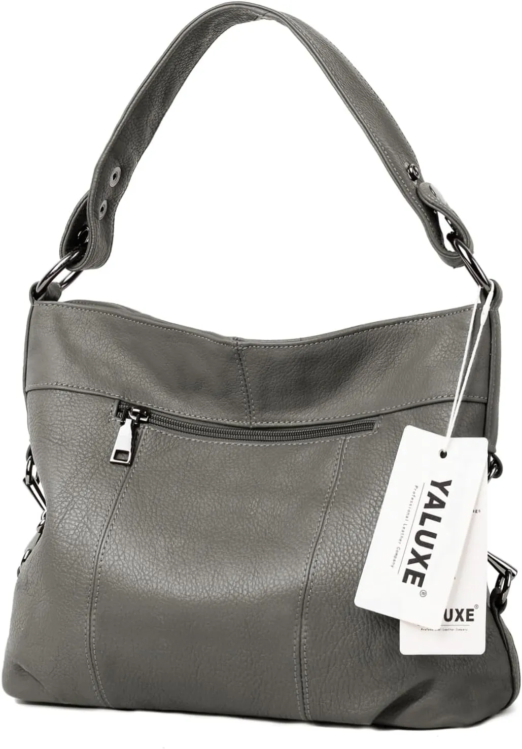 YALUXE Genuine Leather Shoulder Bags Stylish Hobo Handbags Purses Crossbody Bags for Women